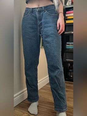 L.L. Bean Vintage Double Flannel Lined Jeans
